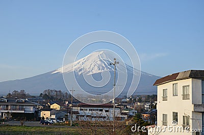 Mount Fuji Japan Stock Photo